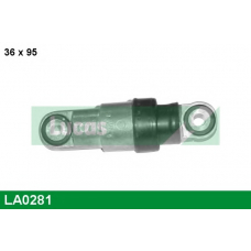 LA0281 TRW Амортизатор, поликлиновой ремень