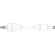 CI3044 General Ricambi Приводной вал