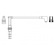 0 356 912 981 BOSCH Провод зажигания