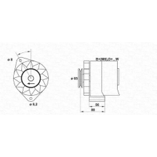 943356408010 MAGNETI MARELLI Генератор