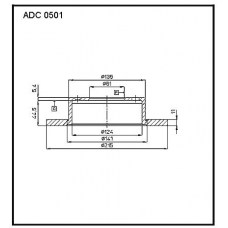 ADC 0501 Allied Nippon Гидравлические цилиндры