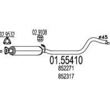 01.55410 MTS Средний глушитель выхлопных газов