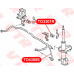 TO3301R VTR Втулка стабилизатора задней по
