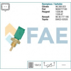 33705 FAE Датчик, температура моторного отделения; Датчик, т