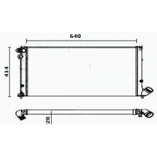 RM0522 EQUAL QUALITY Радиатор, охлаждение двигателя