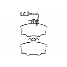 21156 174  2 5 T4005 TEXTAR Колодки тормозные