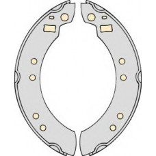 K597443 MGA Комплект тормозов, барабанный тормозной механизм