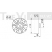 TA1093 TREVI AUTOMOTIVE Паразитный / ведущий ролик, поликлиновой ремень