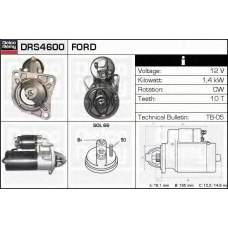 DRS4600 DELCO REMY Стартер