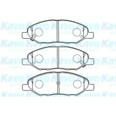BP-6599 KAVO PARTS Комплект тормозных колодок, дисковый тормоз