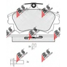 37521 OE ABS Комплект тормозных колодок, дисковый тормоз