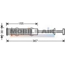 3000D359 VAN WEZEL Осушитель, кондиционер