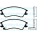 BP-8007 KAVO PARTS Комплект тормозных колодок, дисковый тормоз