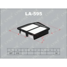 LA-595 LYNX La-595 фильтр воздушный lynx