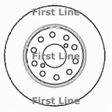 FBD1196 FIRST LINE Тормозной диск
