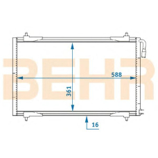 7402382 BEHR Condenser