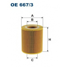 OE667/3 FILTRON Масляный фильтр