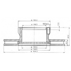 BDC3832 QUINTON HAZELL Тормозной диск