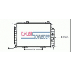 0320401 KUHLER SCHNEIDER Радиатор, охлаждение двигател