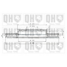 BDC5199 QUINTON HAZELL Тормозной диск