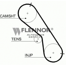 4459V FLENNOR Ремень ГРМ