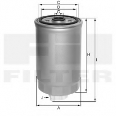 ZP 3071 BF FIL FILTER Топливный фильтр