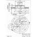 09.3149.14 BREMBO Тормозной диск