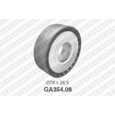 GA354.08 SNR Натяжной ролик, поликлиновой  ремень