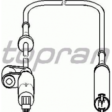 500 882 TOPRAN Датчик, частота вращения колеса