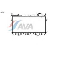 HD2038 AVA Радиатор, охлаждение двигателя