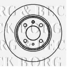 BBD4020 BORG & BECK Тормозной диск