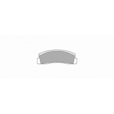 213 SIMER Комплект тормозных колодок, дисковый тормоз