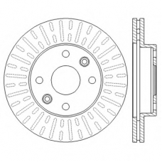 562556BC BENDIX Тормозной диск