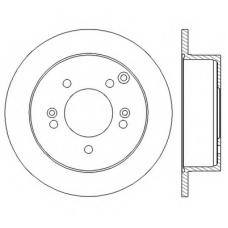 562552BC BENDIX Тормозной диск