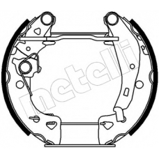 51-0002 METELLI Комплект тормозных колодок