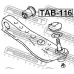 TAB-116 FEBEST Подвеска, рычаг независимой подвески колеса