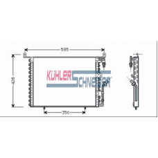 0320201 KUHLER SCHNEIDER Конденсатор, кондиционер