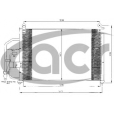 300421 ACR Конденсатор, кондиционер