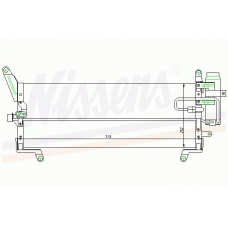 94273 NISSENS Конденсатор, кондиционер