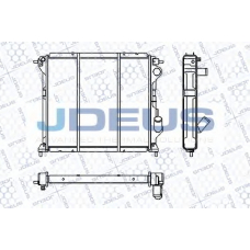 RA0230490 JDEUS Радиатор, охлаждение двигателя