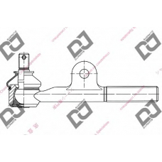 DE1018 DJ PARTS Наконечник поперечной рулевой тяги