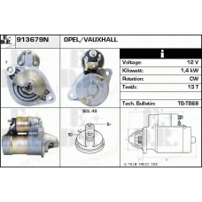 913679N EDR Стартер