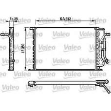816992 VALEO Конденсатор, кондиционер