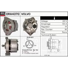 DRA4370 DELCO REMY Генератор