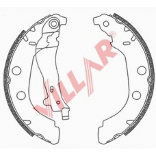 629.0666 VILLAR Комплект тормозных колодок