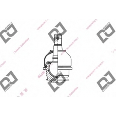 DB1016 DJ PARTS Несущий / направляющий шарнир