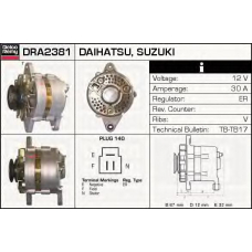 DRA2381 DELCO REMY Генератор