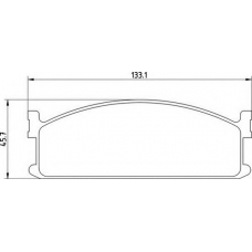 363700200337 MAGNETI MARELLI Комплект тормозных колодок, дисковый тормоз