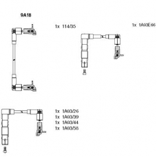 9A18 BREMI Комплект проводов зажигания
