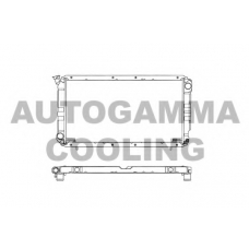 101446 AUTOGAMMA Радиатор, охлаждение двигателя